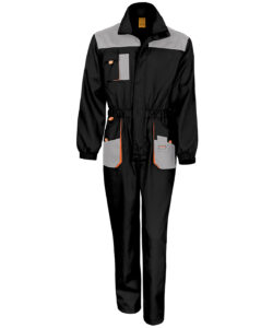 Work-Guard lite coverall Black/Grey/Orange
