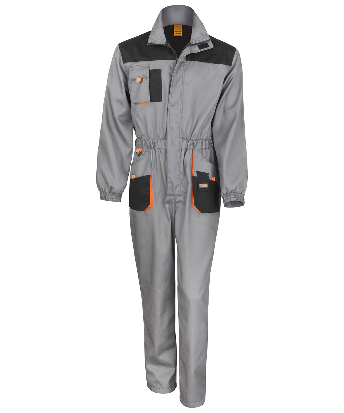 Work-Guard lite coverall Grey/Black/Orange