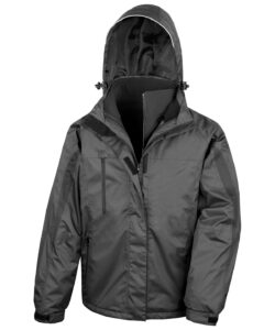 3-in-1 journey jacket with softshell inner Black/Black