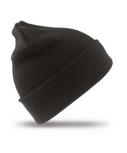 Woolly ski hat Black