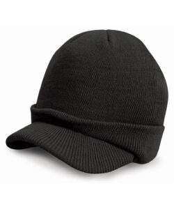 Esco army knitted hat Black