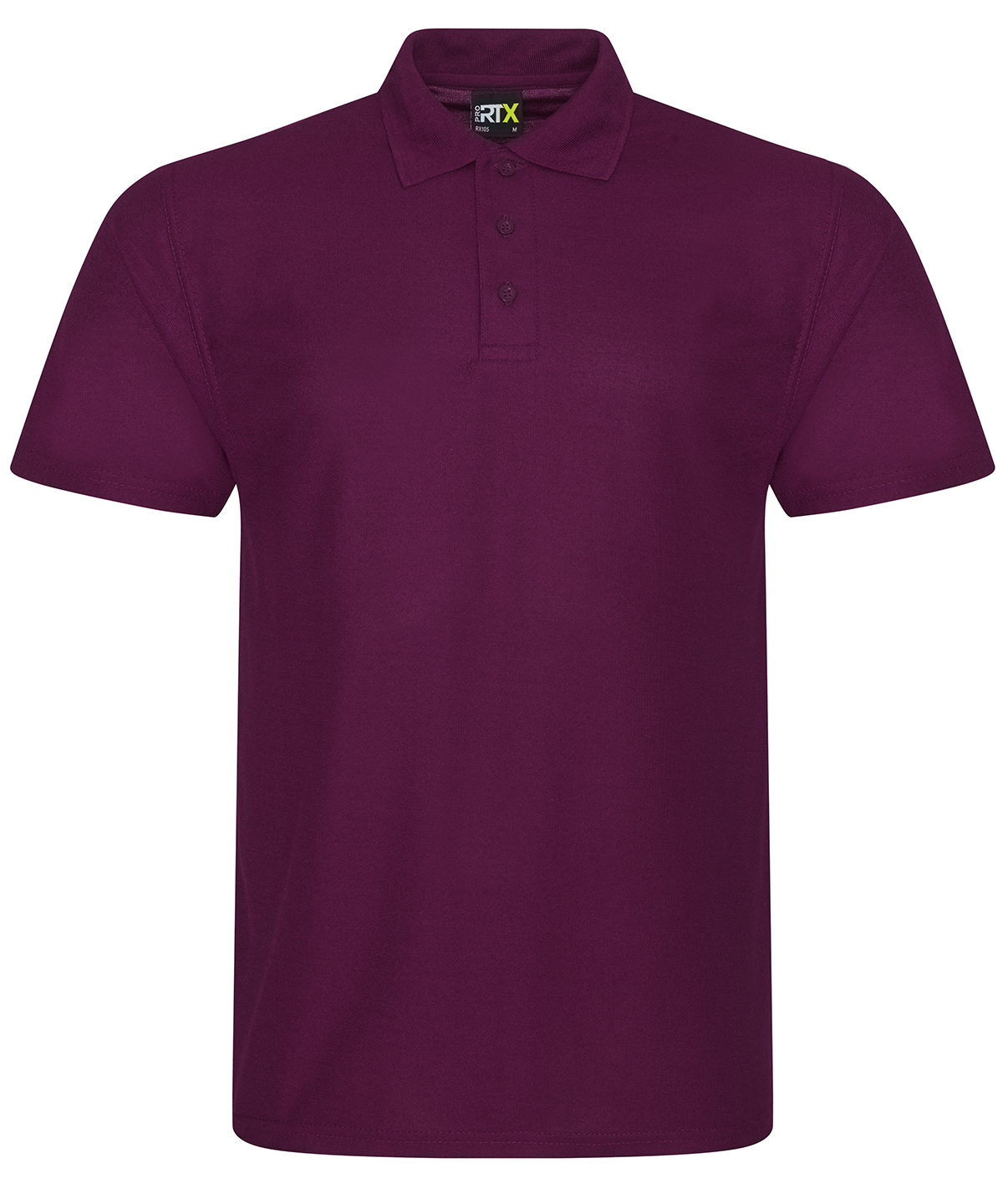 Pro polyester polo Burgundy