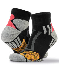 Technical compression sports socks Black