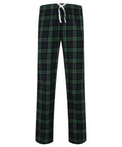 Tartan lounge pants Navy/Green Check