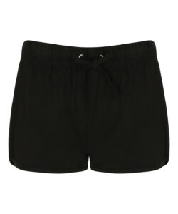Women's retro shorts Black/Black