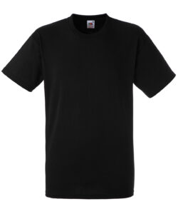 Heavy cotton T Black
