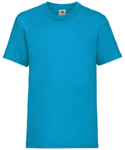 Kids valueweight T Azure Blue