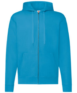 Classic 80/20 hooded sweatshirt jacket Azure Blue