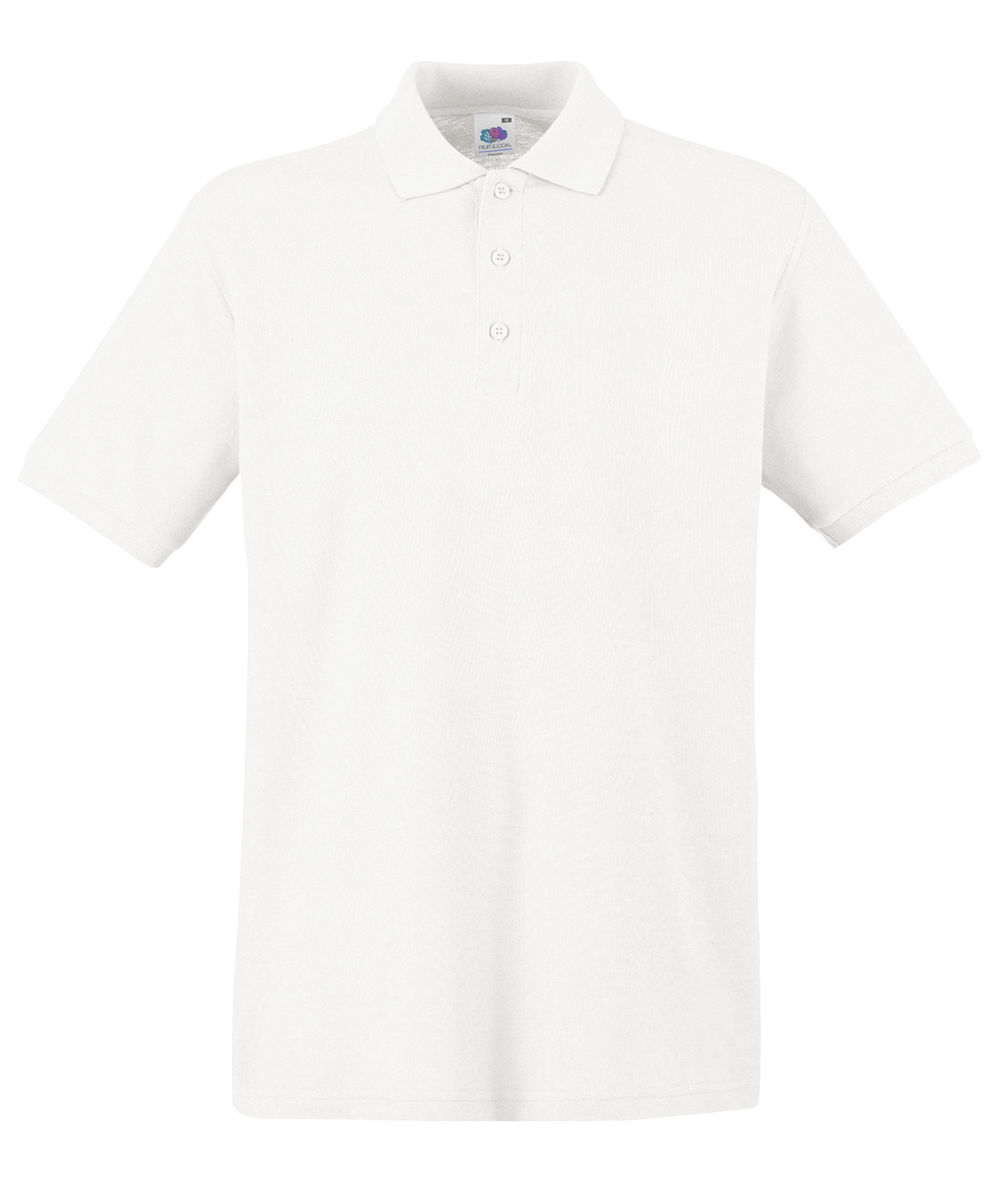 Premium polo White
