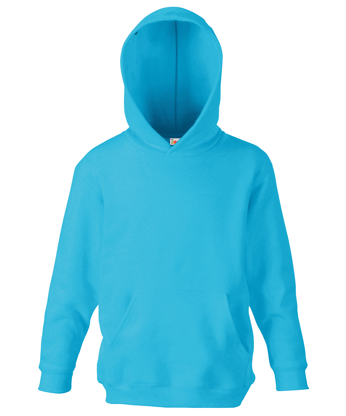 Kids classic hooded sweatshirt Azure Blue