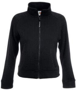 Women's premium 70/30 sweatshirt jacket Black