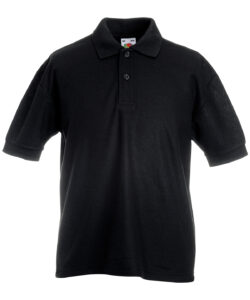 Kids 65/35 piqué polo Black