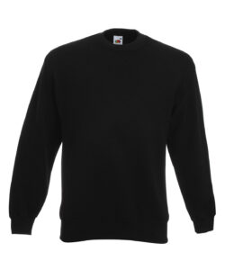 Premium 70/30 set-in sweatshirt Black