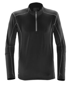 Pulse fleece pullover Black/Carbon