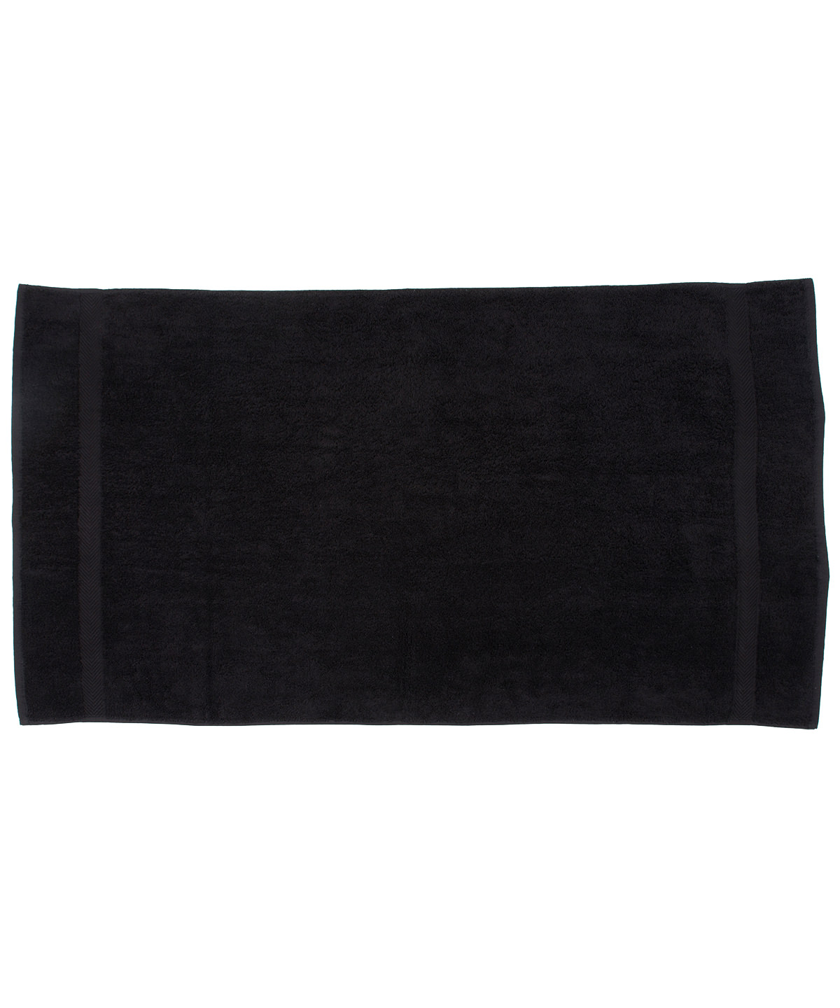 Luxury range bath towel Black