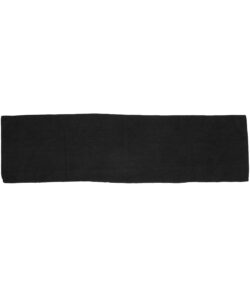 Microfibre sports towel Black