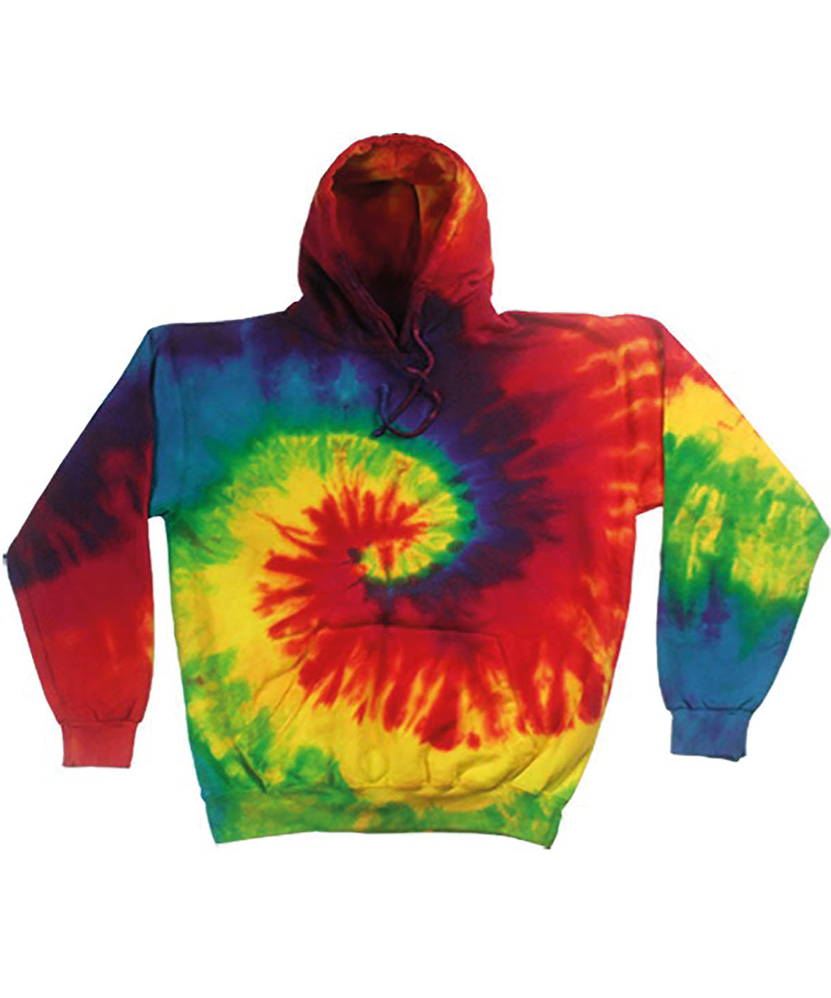 Rainbow tie-dye hoodie Rainbow