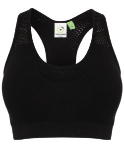 Women's seamless sports bra Black