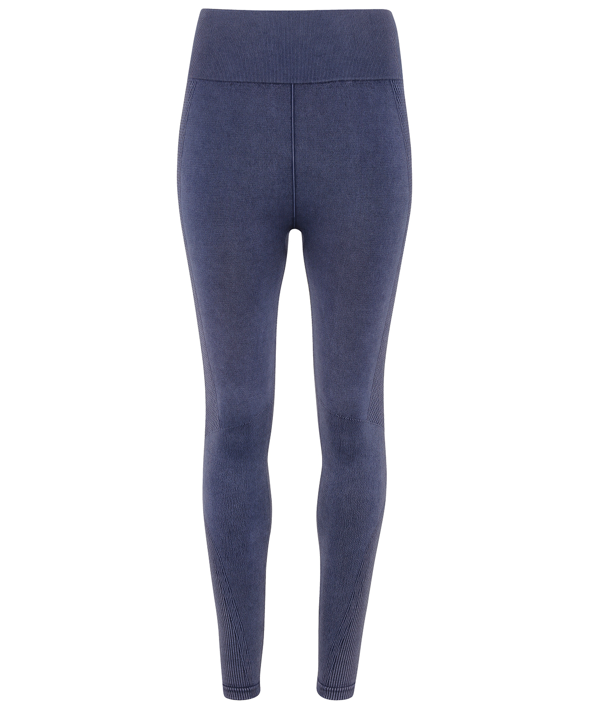 Women's TriDri® seamless 3D fit" multi-sport denim look leggings" Indigo Denim