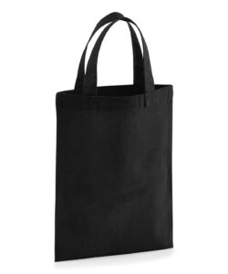 Cotton party bag for life Black