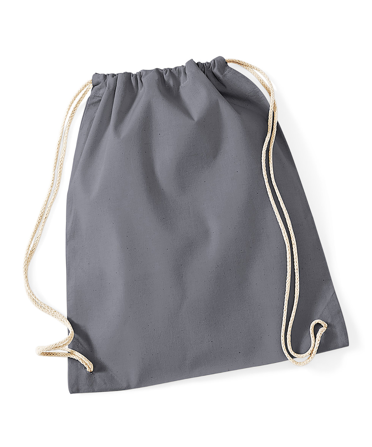 Cotton gymsac Graphite Grey