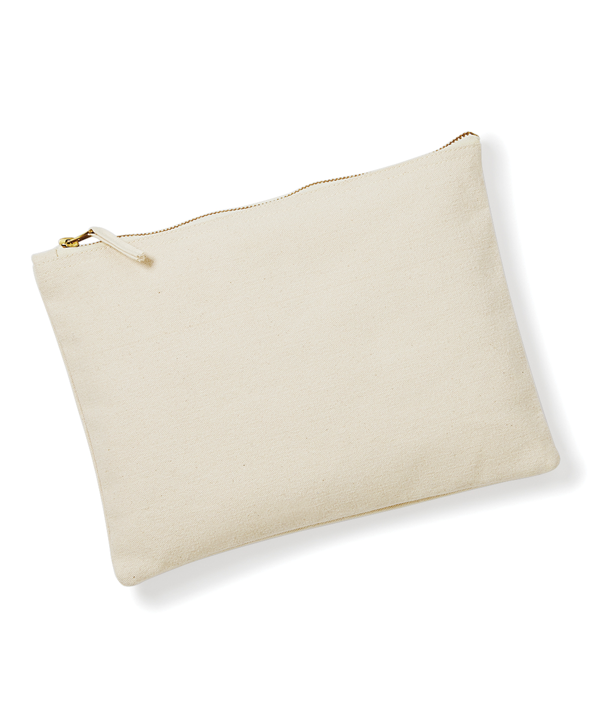 Canvas accessory pouch Natural