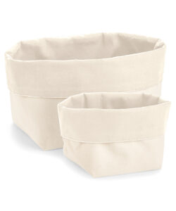 Reversible canvas organiser Natural
