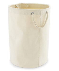 Heavy canvas storage trug Natural