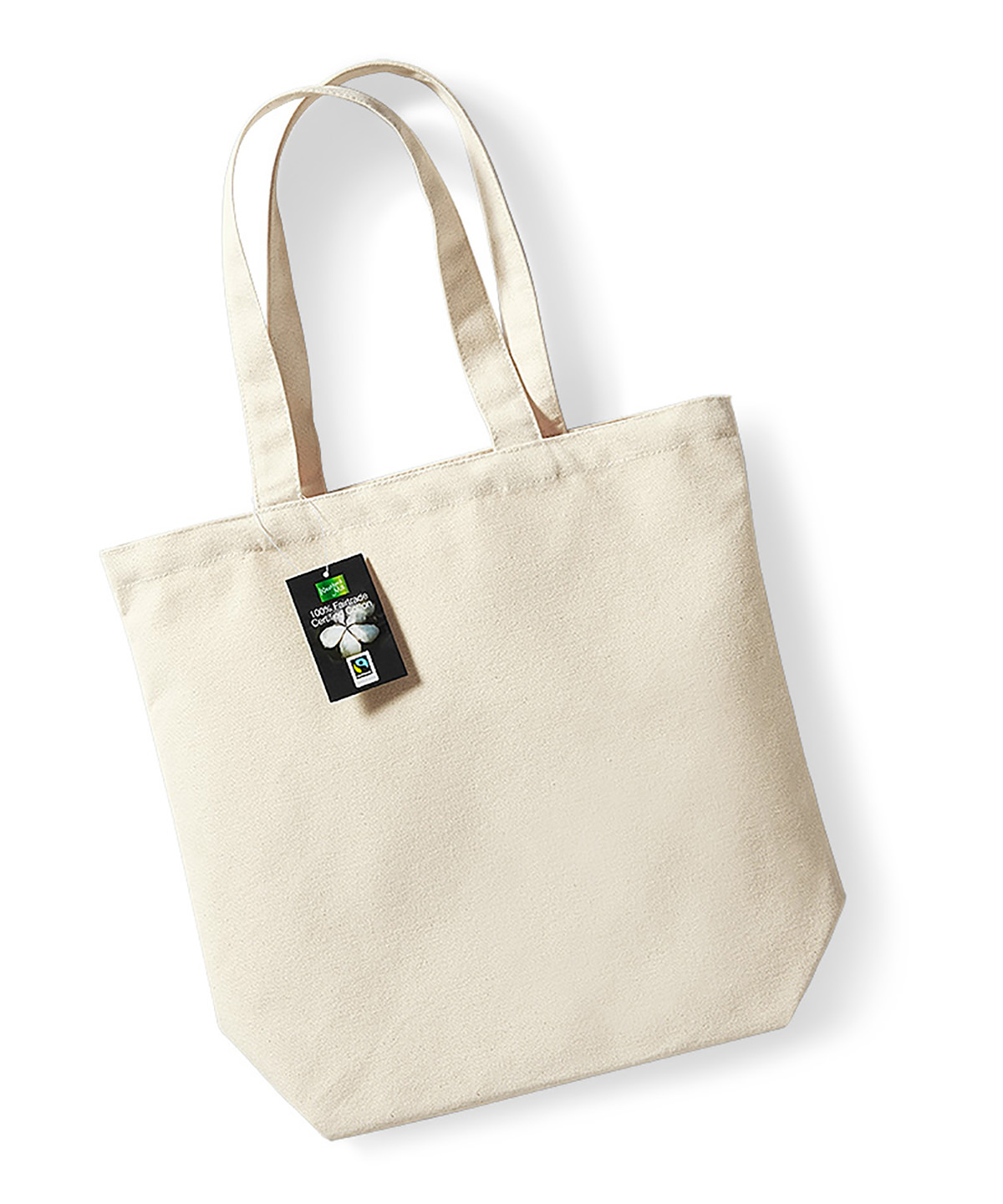 Fairtrade cotton Camden shopper Natural