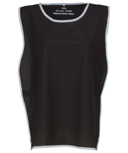 Hi-vis reflective border tabard (HVJ259) Black