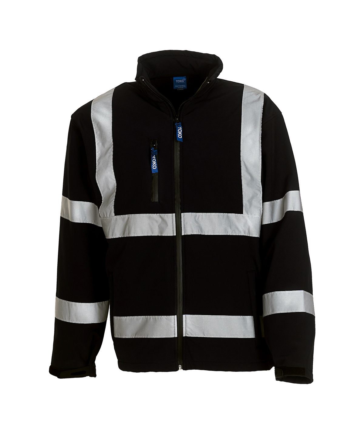 Hi-vis softshell jacket (HVK09) Black