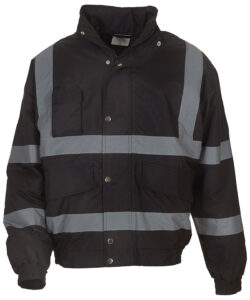 Hi-vis classic bomber jacket (HVP211) Black