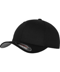 Flexfit fitted baseball cap (6277) Black