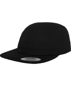 Classic 5-panel jockey cap (7005) Black
