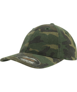 Flexfit garment washed camo (6977CA) Green Camo