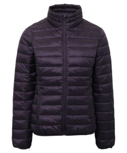 Women's terrain padded jacket Aubergine