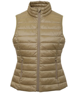 Women's terrain padded gilet Khaki