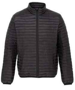 Tribe fineline padded jacket Black