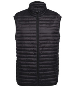 Tribe fineline padded gilet Black