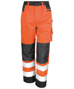 Safety cargo trousers Orange