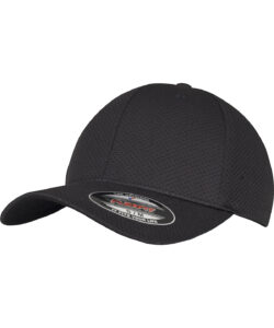 Flexfit 3D hexagon Jersey cap (6584) Black
