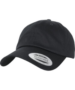 Low-profile organic cotton cap (6245OC) Black