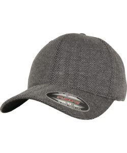 Herringbone melange Flexfit (6277HM) Black/Heather Grey