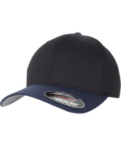 Flexfit woolly combed 2-tone (6277T) Black/Navy