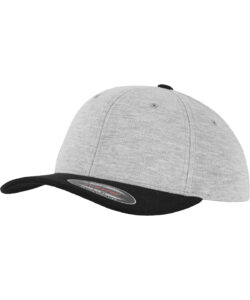 Flexfit double Jersey 2-tone (6778T) Grey/Black
