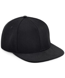 Original flat peak 6-panel snapback Black/Black