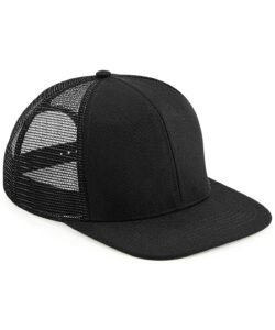 Original flat peak 6-panel trucker Black/Black