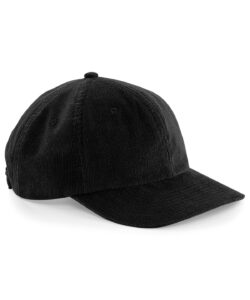 Heritage cord cap Black