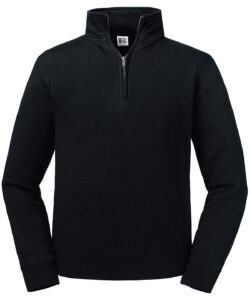 Authentic ¼ zip sweatshirt Black