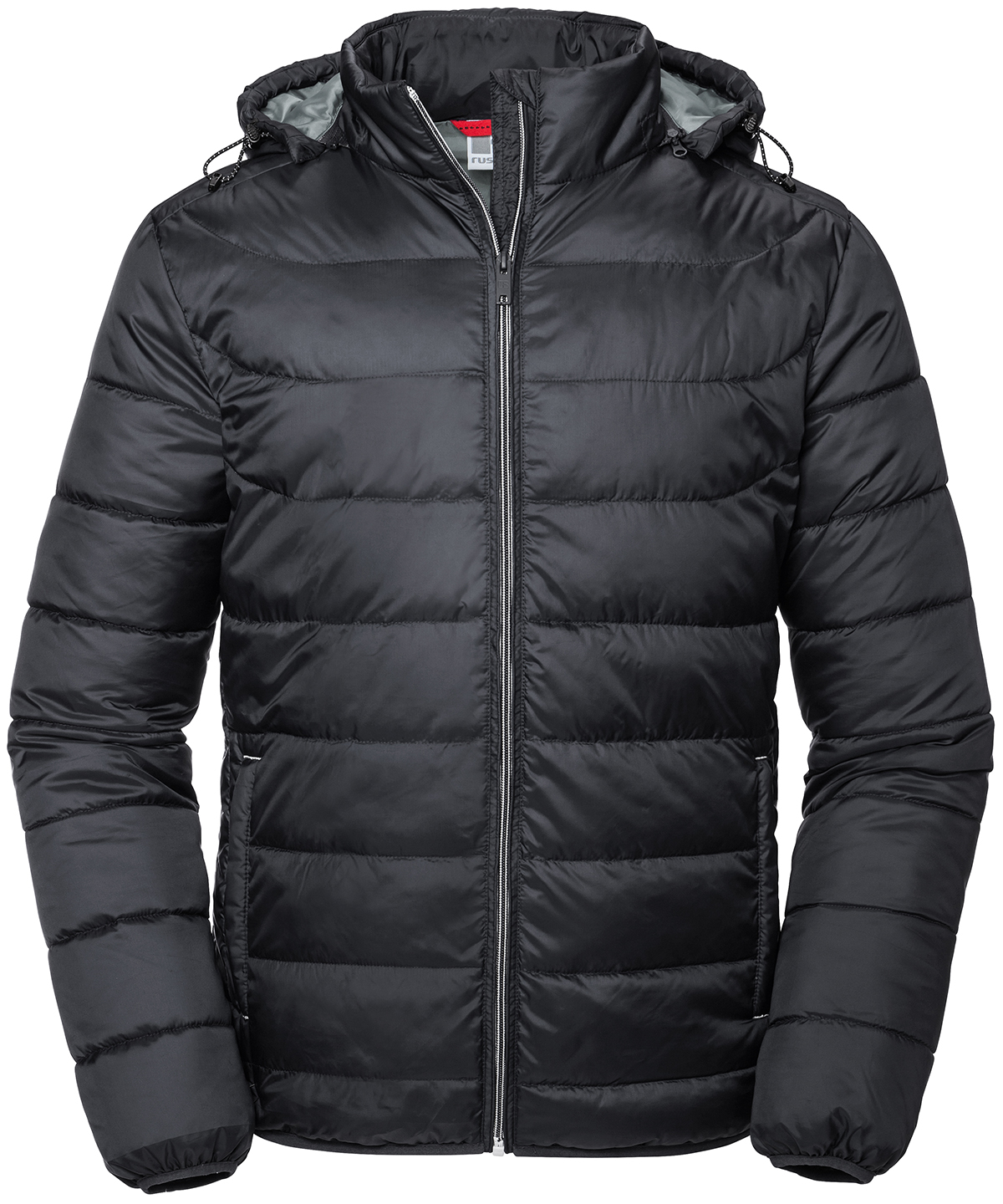 Hooded Nano jacket Black